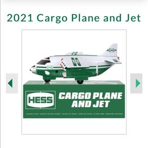 2021 HESS TOY TRUCK - CARGO PLANE & JET!!💚🤍